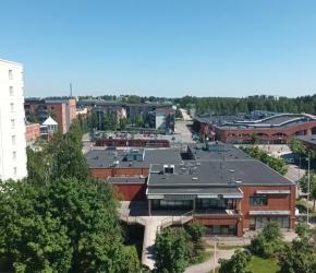 Kaksio Hervannan keskustassa Tampere
